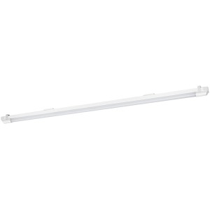 Weiße Ledvance LED-Lichtleiste Power Batten, 120 cm, 2600 Lumen. Lichtleiste für Decken- und Wandmontage.