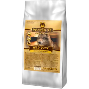 Wolfsblut Trockenfutter Wild Duck Large Breed, Ente mit Kartoffeln für große Hunde.