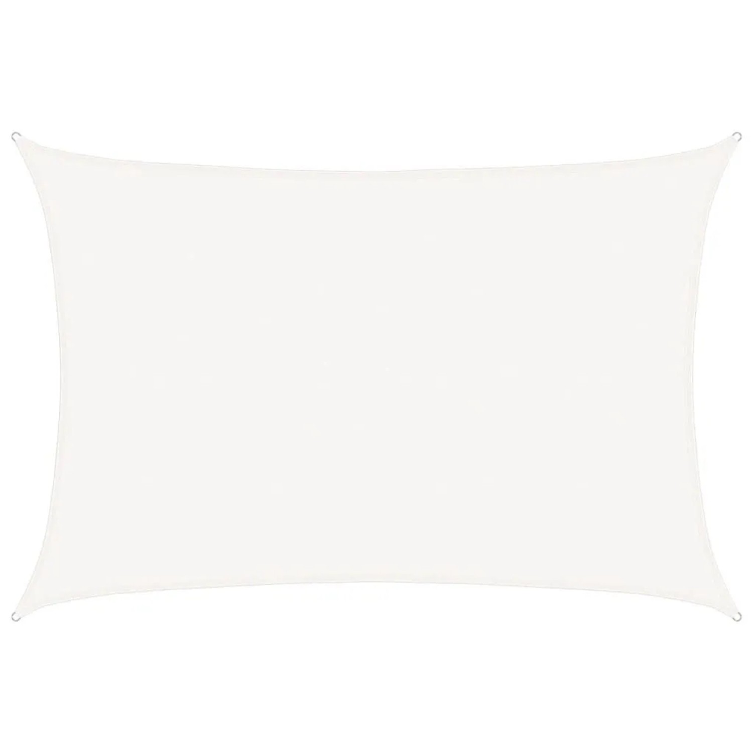 vidaXL Sonnensegel 160 g/m² Weiß 5x7 m HDPE 311247