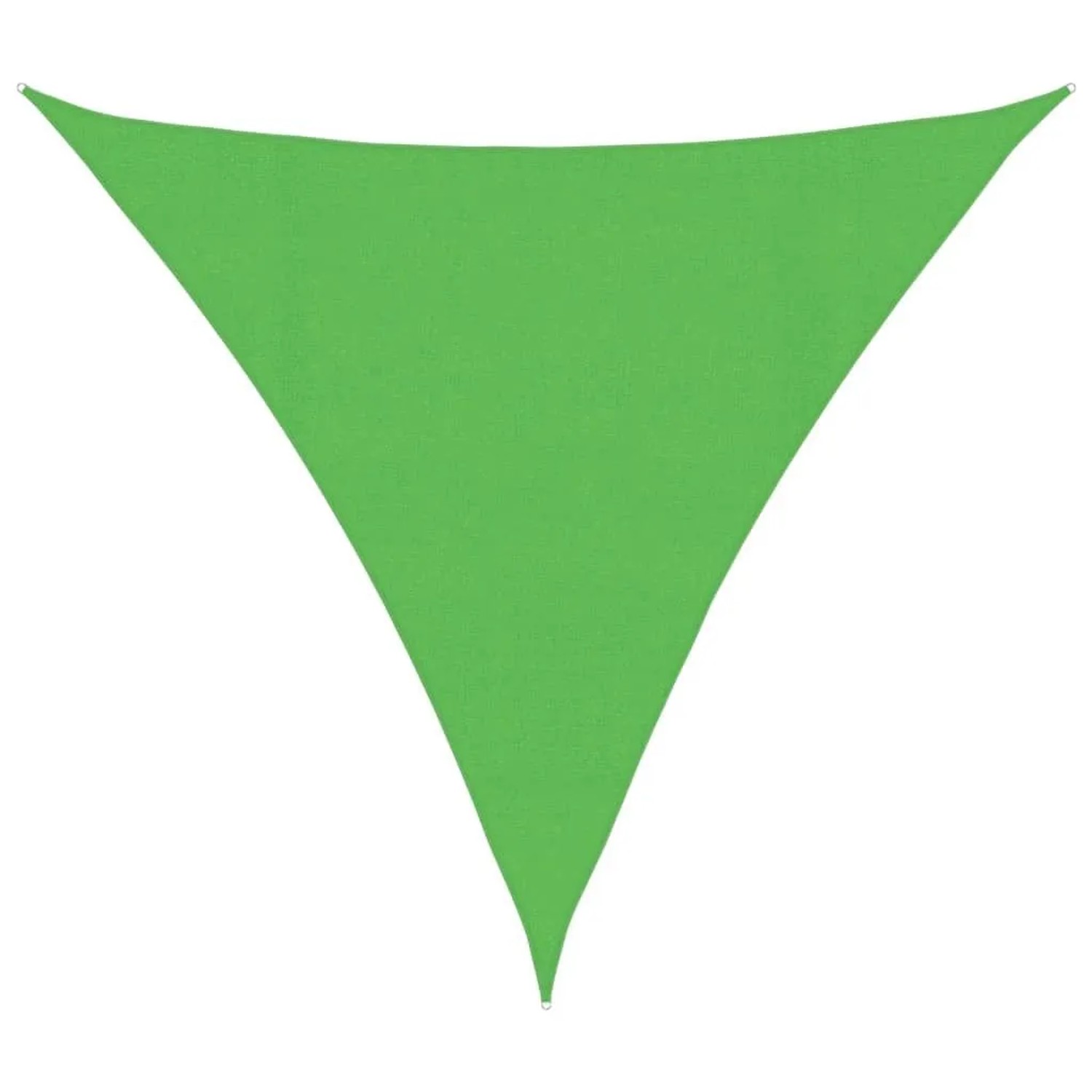 vidaXL Sonnensegel 160 g/m² Hellgrün 4,5x4,5x4,5 m HDPE 311315