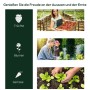 Anwendungsbeispiele für das Furnicato Gewächshaus: Anzucht von Früchten, Gemüse und Blumen.