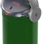 Eheim Ecco Pro 300 Außenfilter für Aquarien, grün mit grauem Griff und Anschlüssen.