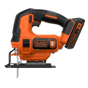 Black+Decker Akku-Stichsäge BDCJS18, 18V, mit Akku. Stichsäge für präzise Schnitte.