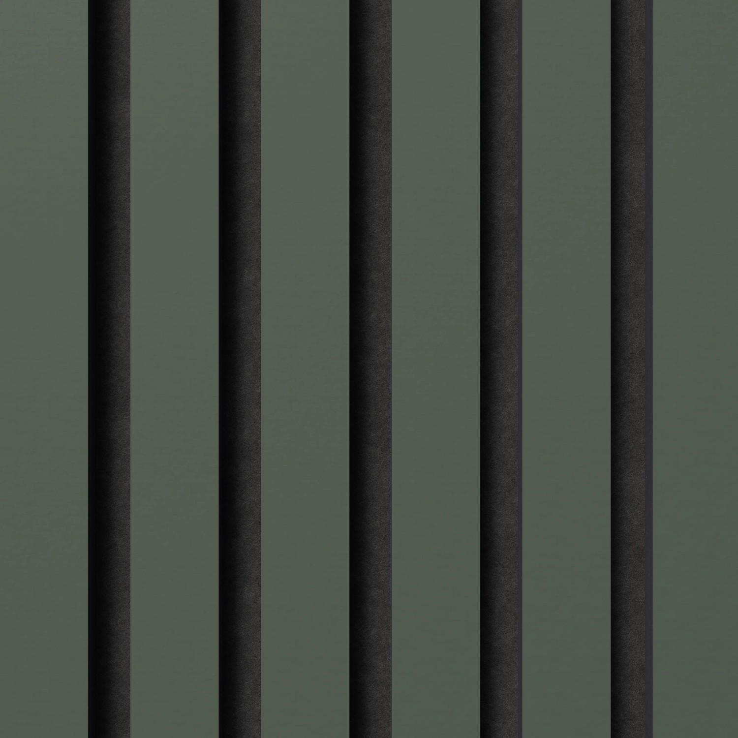 Akustikpaneel Lino Conifer, schwarz, 60x120cm, 2er-Set. Wandpaneel mit Linoleum-Oberfläche zur Schallverbesserung.