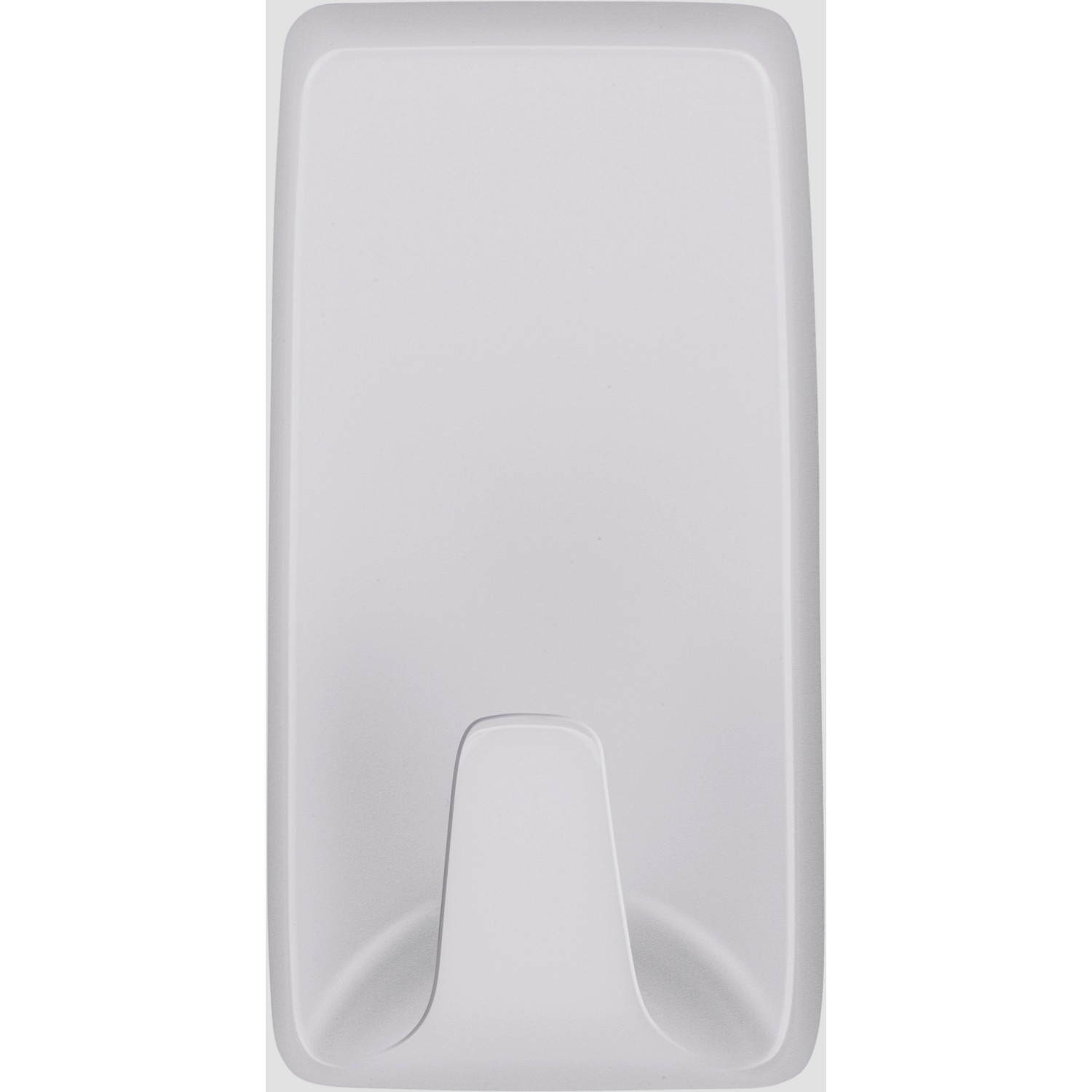 Tesa Klebehaken, 2er-Set, Kunststoff, weiß, mit Powerstrips für einfache Montage.