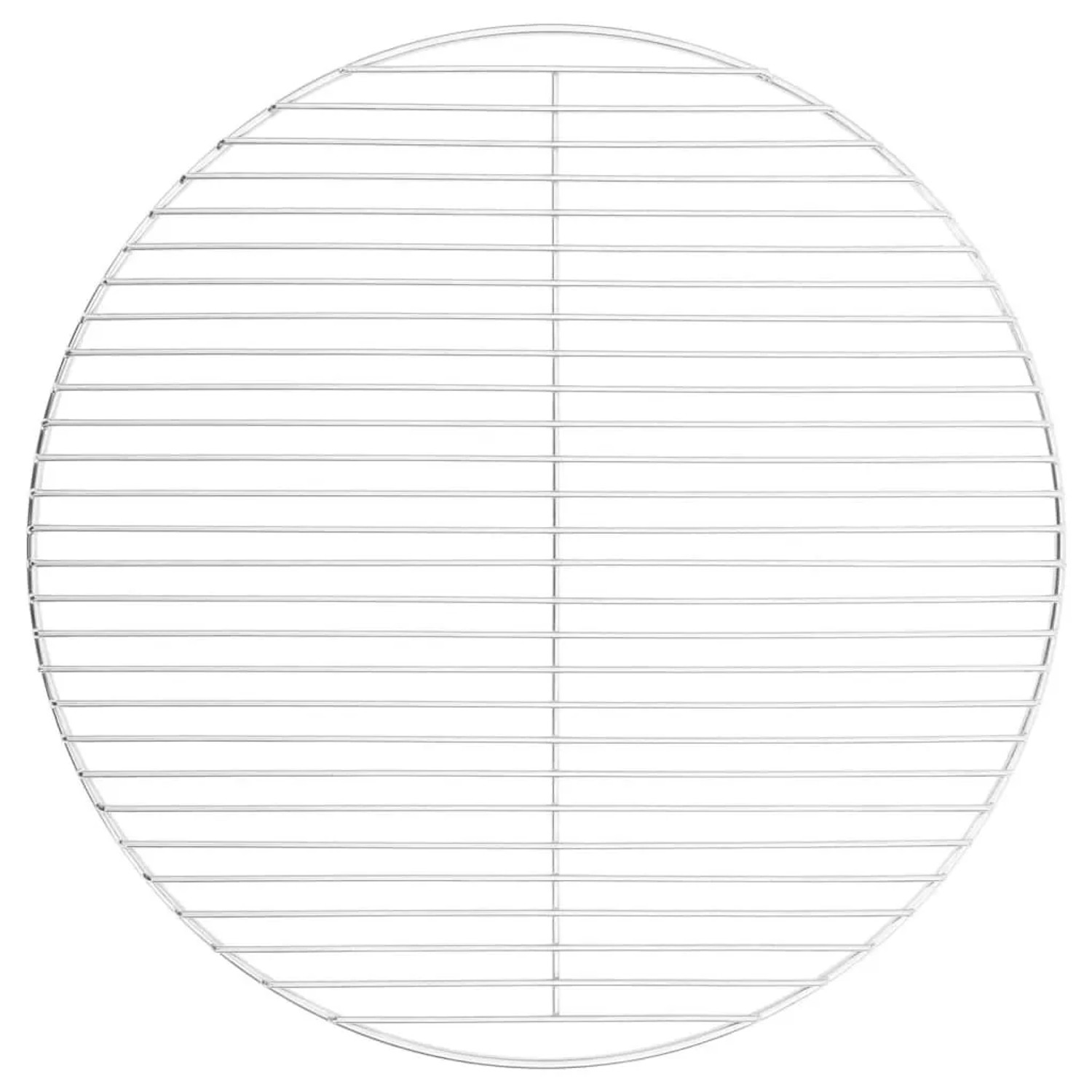 vidaXL Grillrost Rund Ø54 cm 304 Edelstahl 4010557