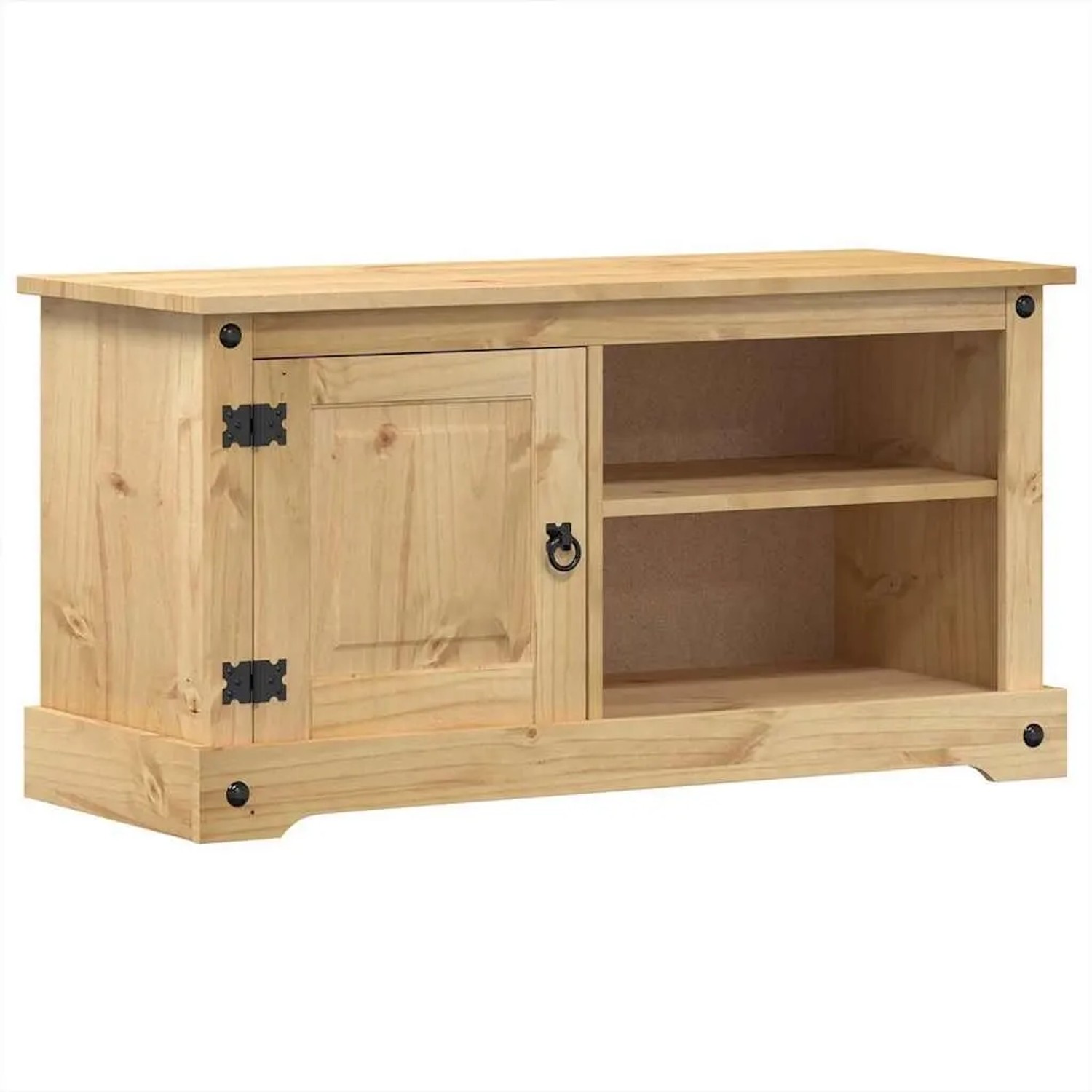 vidaXL TV-Schrank Corona 100x40x52 cm Massivholz Kiefer 4005667