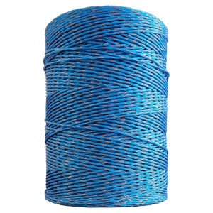 ZGM Weidezaunlitze Premium Blau/Orange 1000 m 9 Leiter