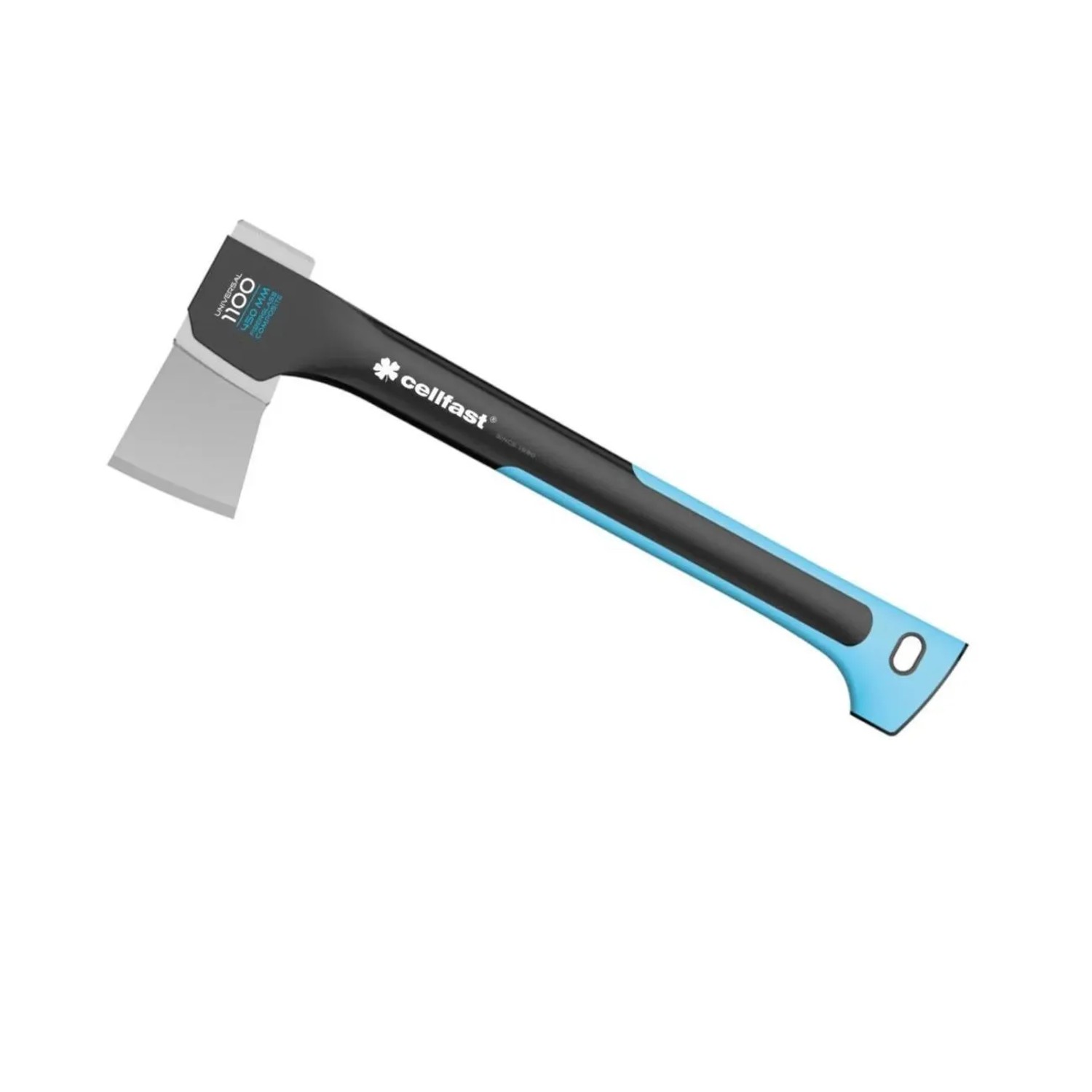 Green-split Universalaxt U1100 Ergo Schwarz Metall