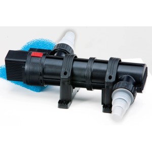 Heissner UVC-Teichklärer 11 W zur Algenreduzierung und Keimabtötung im Teich.