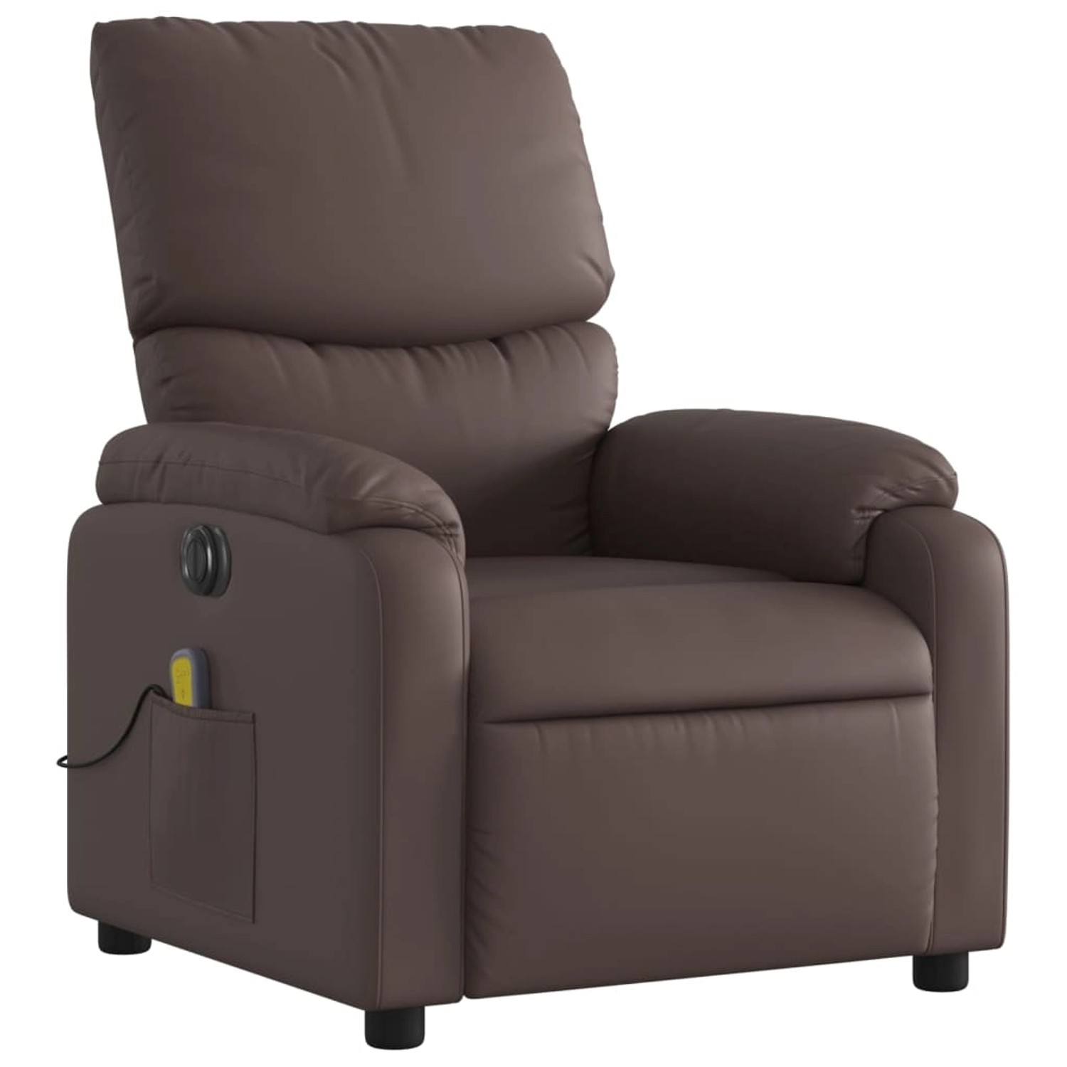 vidaXL Massagesessel Elektrisch Braun Kunstleder Modell 8 günstig online kaufen