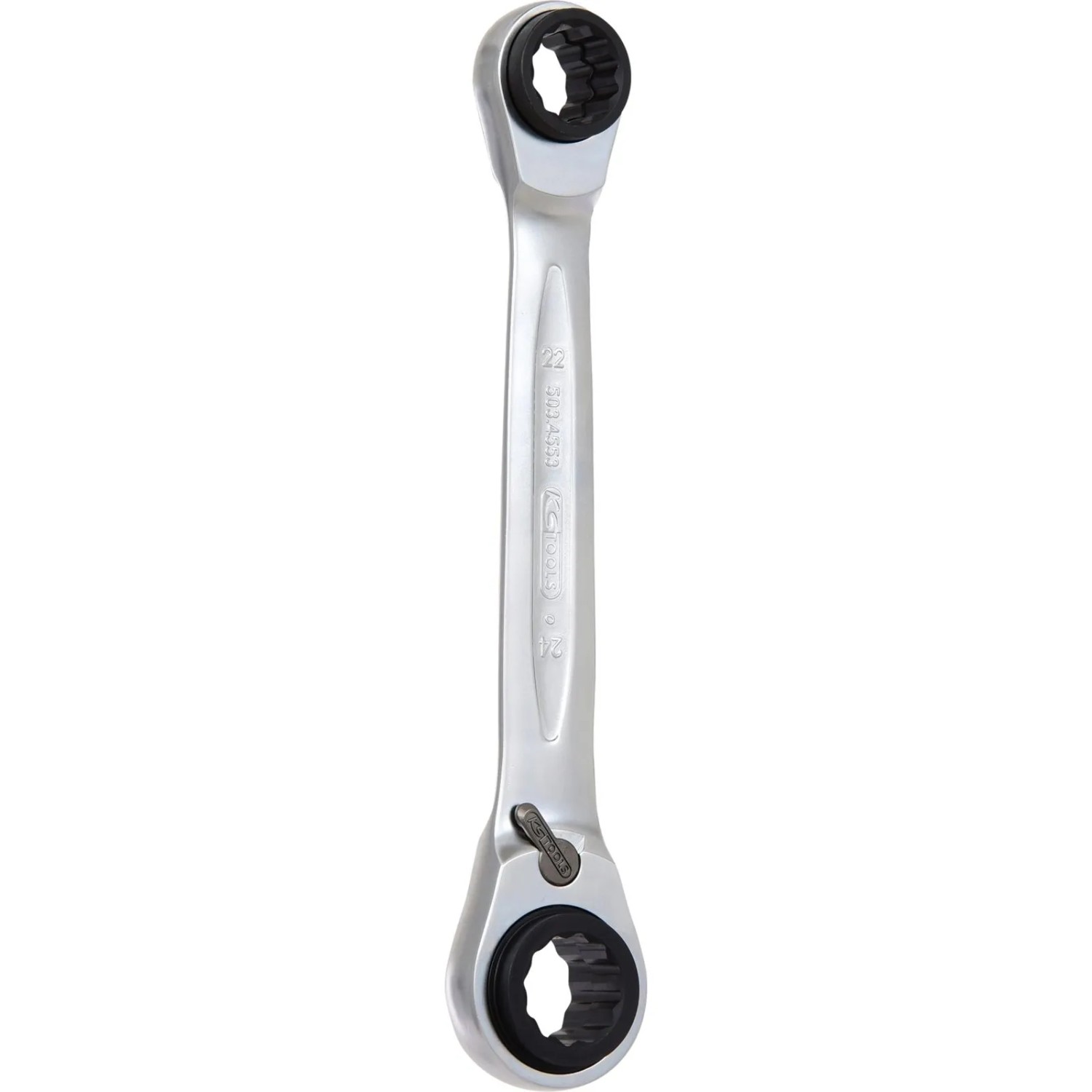 KS TOOLS 4 In 1 Gearplus Umschaltbar Doppel Ratschenringschlüssel 21 X 22 X 24 X 27 Mm 503 4553