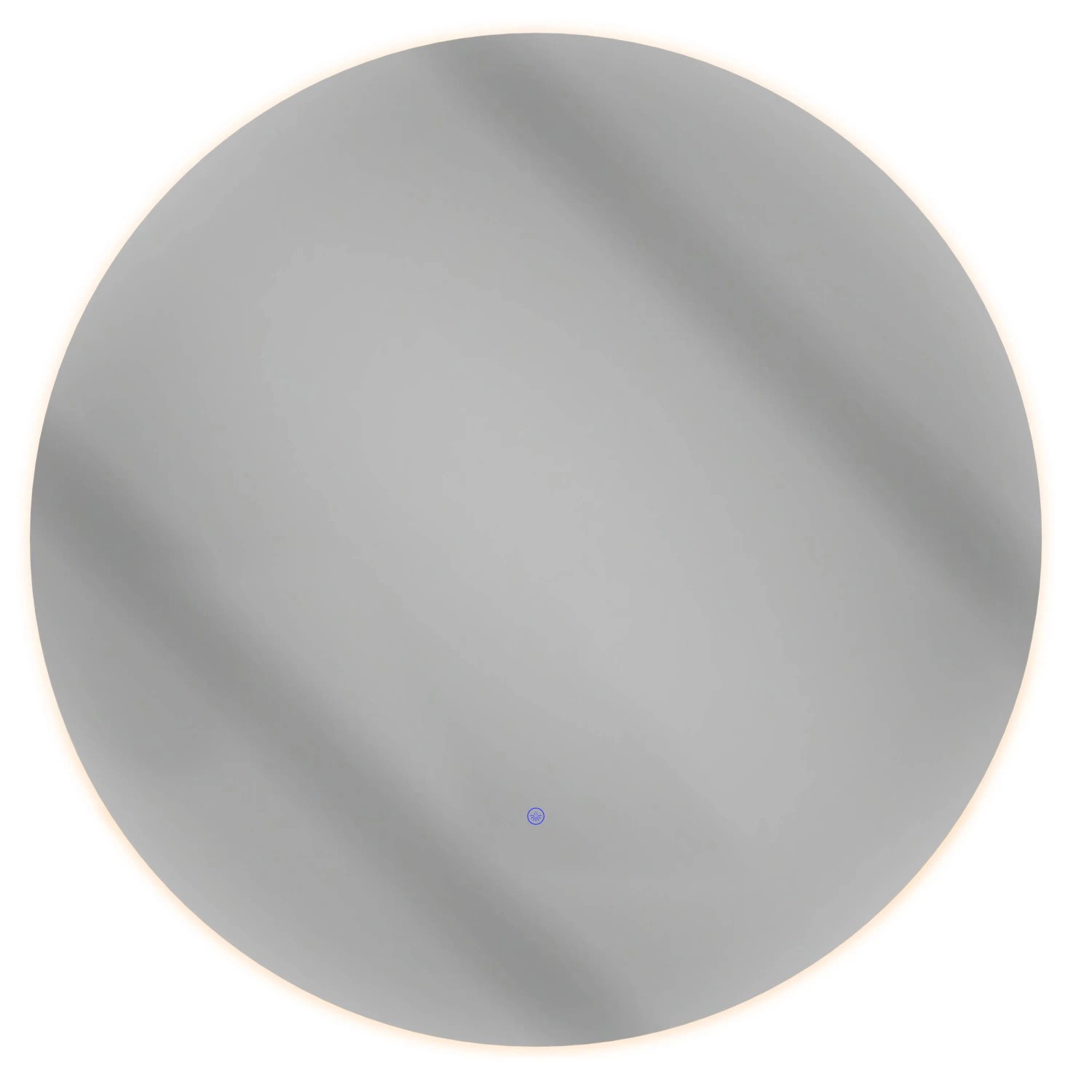Planetmöbel NOVA LED Spiegel Rund 60 cm Touch Sensor Dimmbar