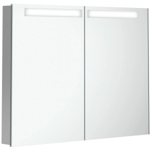 Villeroy & Boch Einbau-Spiegelschrank My View-In, 100,1 cm, mit zwei Spiegeltüren und LED-Beleuchtung.