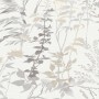 Erismann Vliestapete Casual Chic mit Blumenwiese in Creme, Landhausstil.