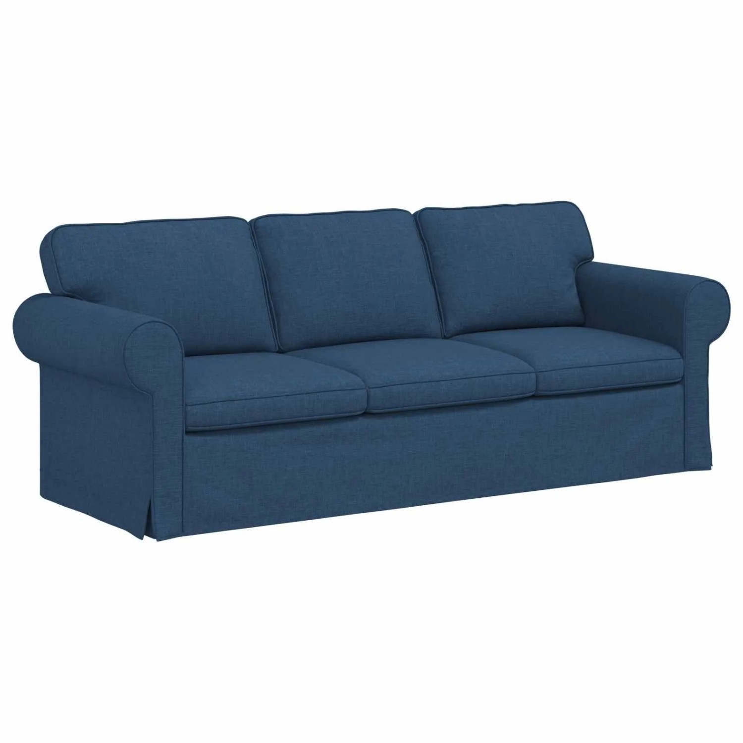 vidaXL Sofa Blau 215 x 82 x 80 cm Stoff 42024319