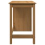 vidaXL Schreibtisch Honigbraun 112 x 50 x 75 cm Massivholz Kiefer 42028372_5