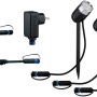 Paulmann Plug & Shine Pike Set, 3 RGBW LED Spots mit Trafo und Kabel für Außenbeleuchtung.