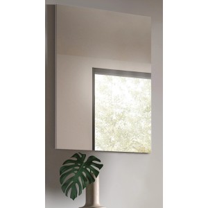 Inn.Furn Garderobenspiegel Weiß 55 cm Wandspiegel Grazie