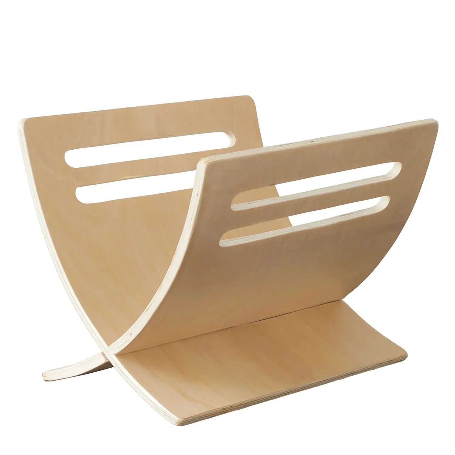 Homestyle4u Zeitungsständer Magazinhalter Holz Natur