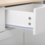 PXloue Sideboard Küchenschrank mit 4 Türen 3 Schubladen fur Wohnzimmer_7