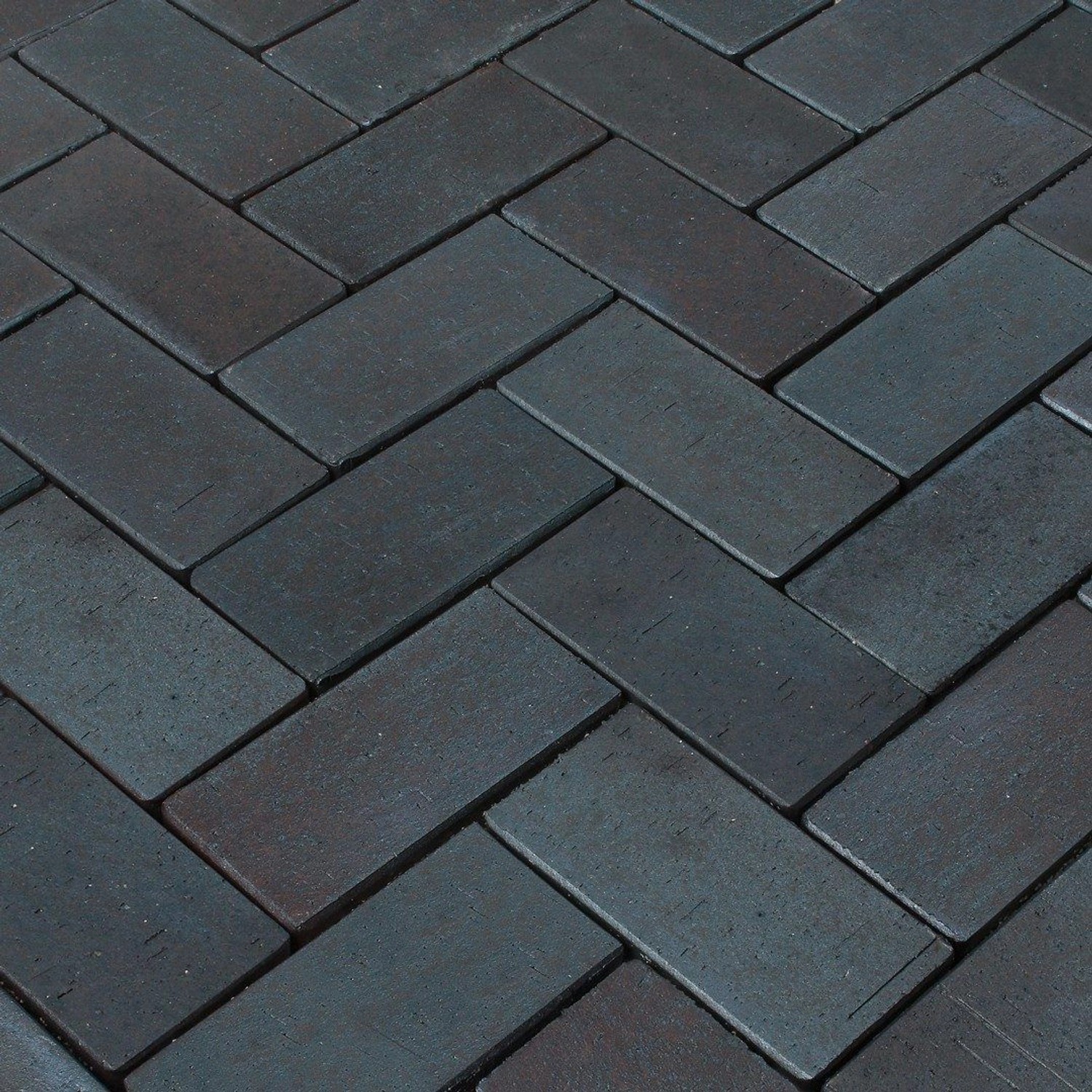 Pflasterklinker Potsdam Schwarz 10 x 20x 5,2 cm