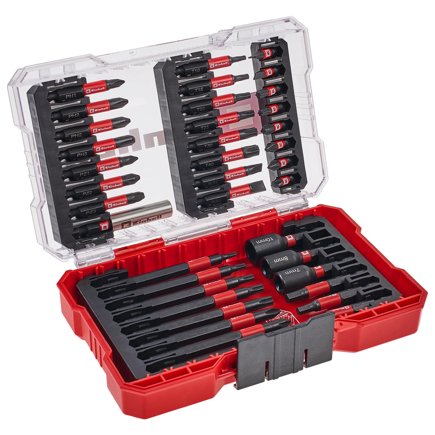 Einhell Impact Bit-Set M-Case 38-teilig