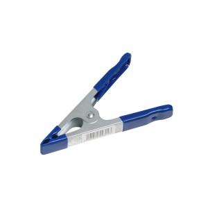 Leimklemme, 150 mm, Stahl, blau, Spannwerkzeug zum Fixieren und Halten von Werkstücken.