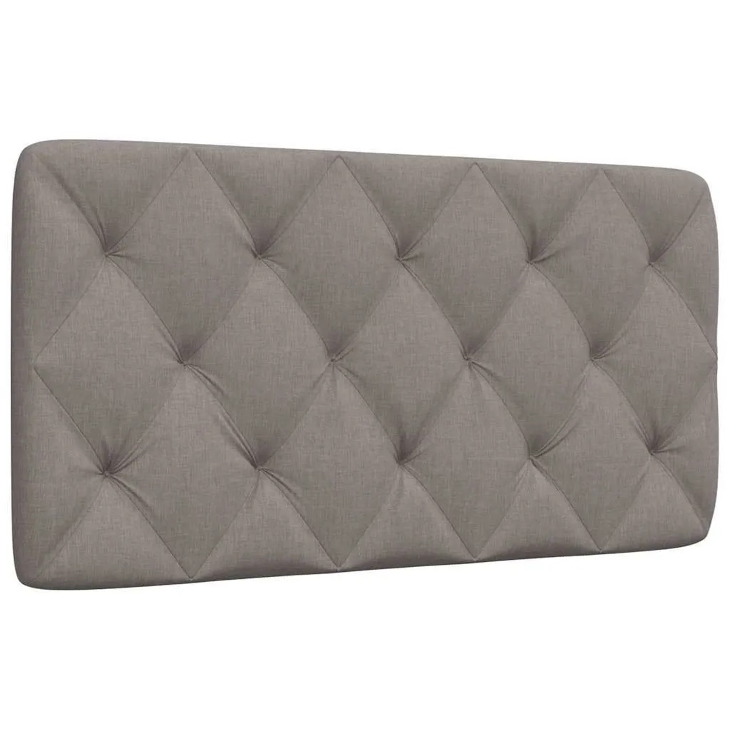 vidaXL Kopfteil-Kissen Taupe 100 cm Stoff 4019209