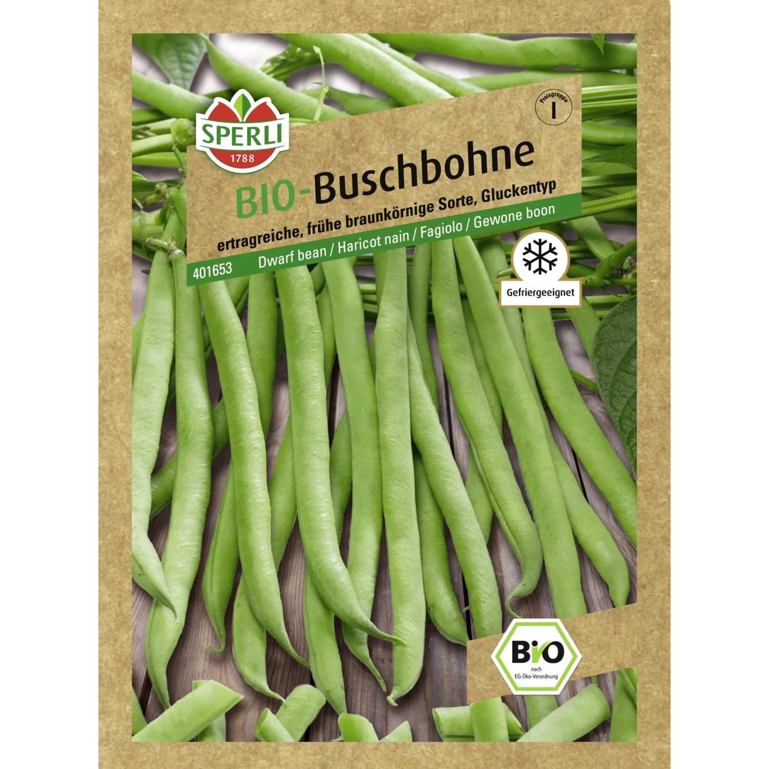 Sperli Buschbohne "Maxi" Bio
