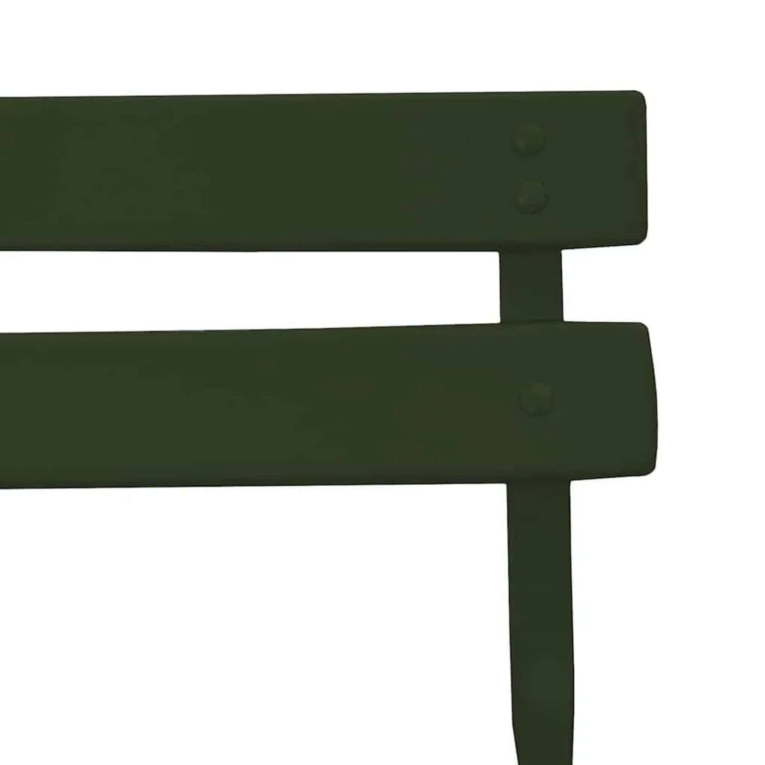 Detailansicht: Grüner vidaXL Gartenstuhl aus Stahl, klappbar, 2er-Set.