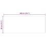 vidaXL Kunstfell Hasen Teppich Olite Beige 80 x 200 cm Polyester 42021633_10