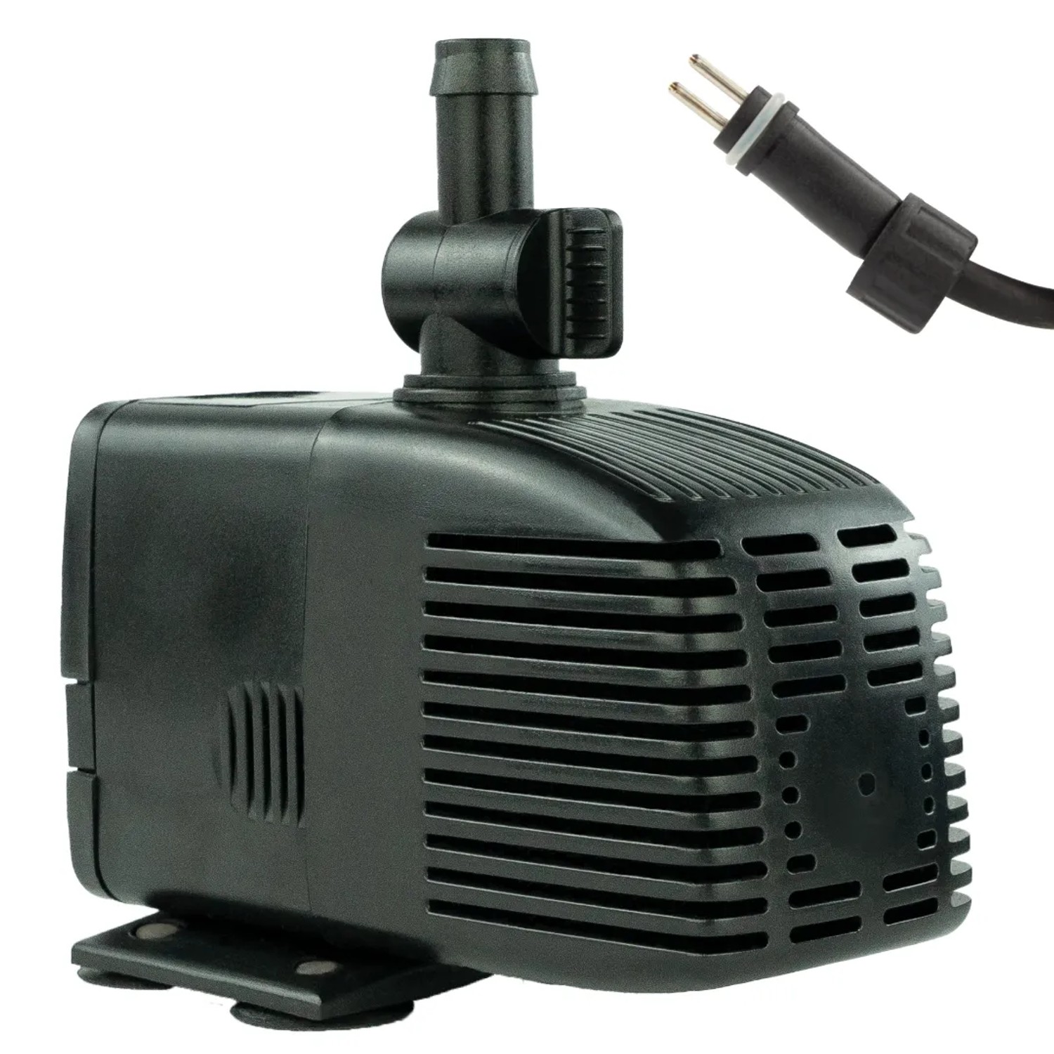 Kerry Electronics Teichpumpe 12 V 1.000,/h 17 W 5 m Kabel 1,7 m Förderhöhe Leise Wasserpumpe Aquariumpumpe & Springbrunnen-Pumpe