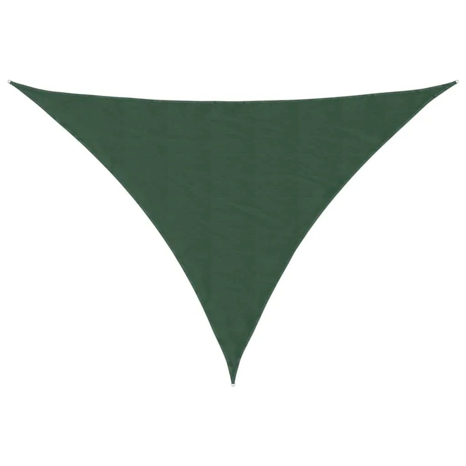 vidaXL Sonnensegel Oxford-Gewebe Dreieckig 5x5x6 m Dunkelgrün 135513