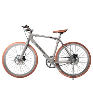 Sharp Milano BK-RS08-ES E-Bike 7 Ah 1-Gang Naked Bike Silber