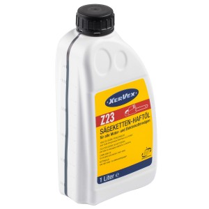 Xervex Sägekettenhaftöl Z23, 1 Liter Flasche für Kettensägenzubehör.