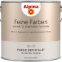 Dose Alpina Feine Farben No. 3 Poesie der Stille, hellgraue, edelmatte Wandfarbe für Innen, 2,5 l.