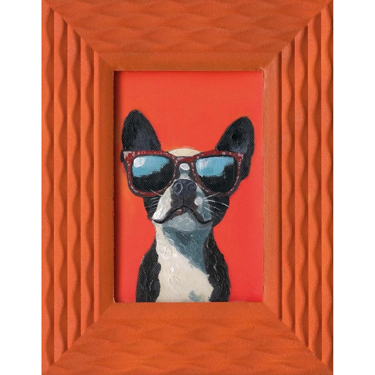 Art Universe Leinwandbild Cool Bully 18 x 23 cm