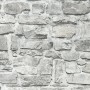 A.S. Creation 3D-Panel Bruchstein Grau: Selbstklebende Bordüre in Steinoptik mit 3D-Effekt für Wandgestaltung.