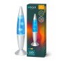 Eglo LED-Lavatischleuchte Silber/Blau/Weiß, Höhe 42cm_10
