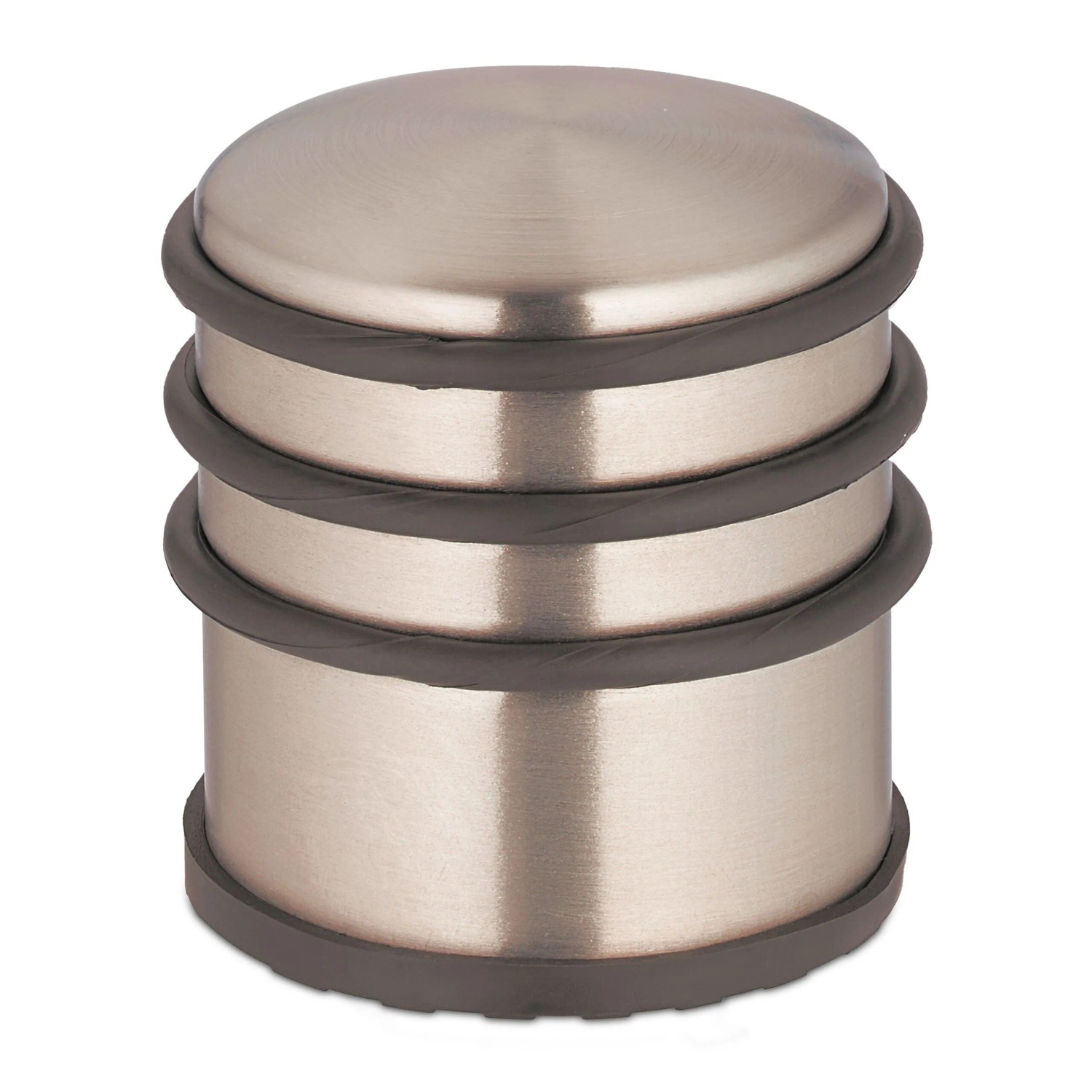 Relaxdays Türstopper Edelstahl Bronze Schwer Rutschfest 7,5 cm x 7 cm 1,1 kg