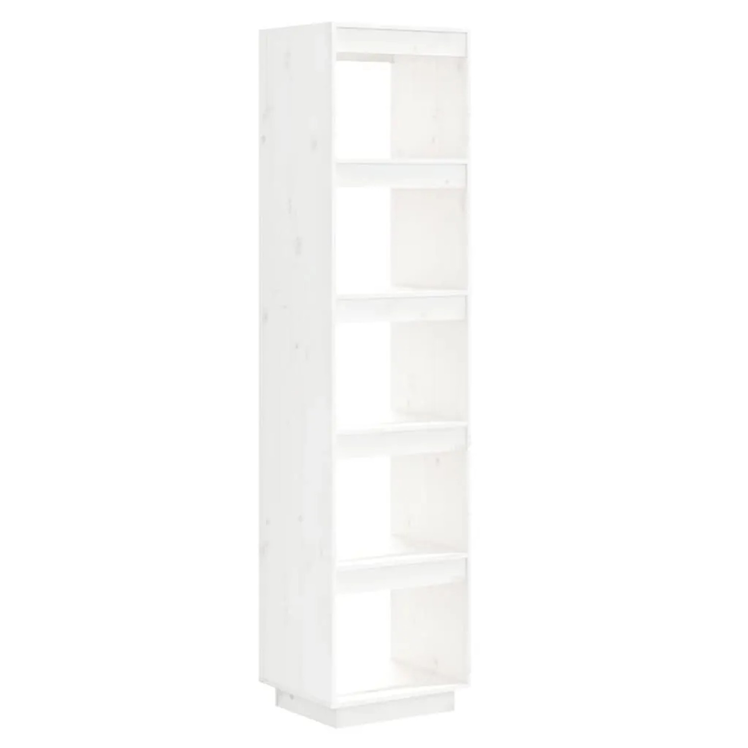 vidaXL Bücherregal/Raumteiler Weiß 40x35x167 cm Massivholz Kiefer 810855 günstig online kaufen