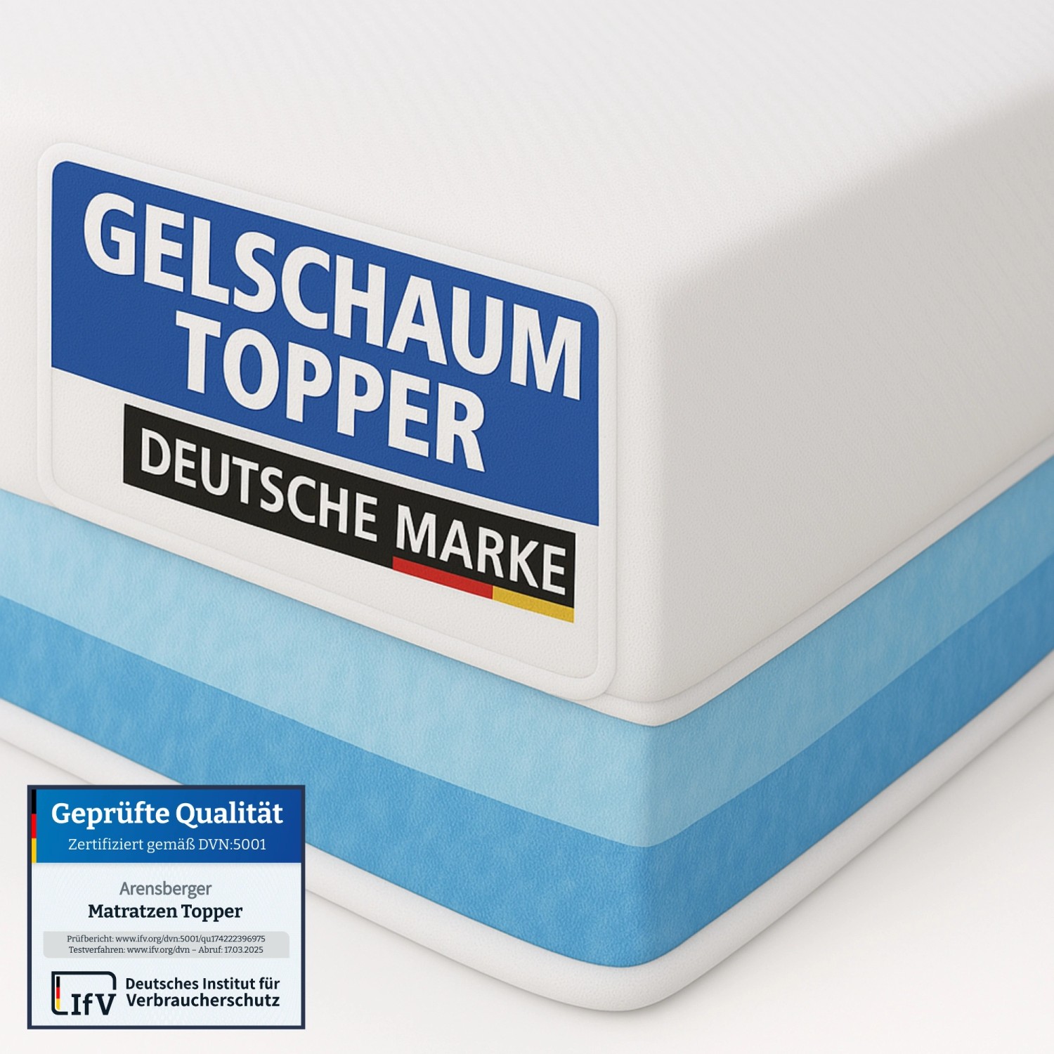 Arensberger Topper Luxury 180x200cm