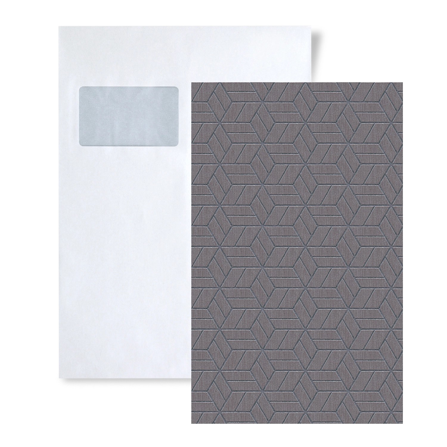 PROFHOME 1 MUSTERSTÜCK S-369202-GU DIN A4 MUSTER der Geometrischen Tapete günstig online kaufen