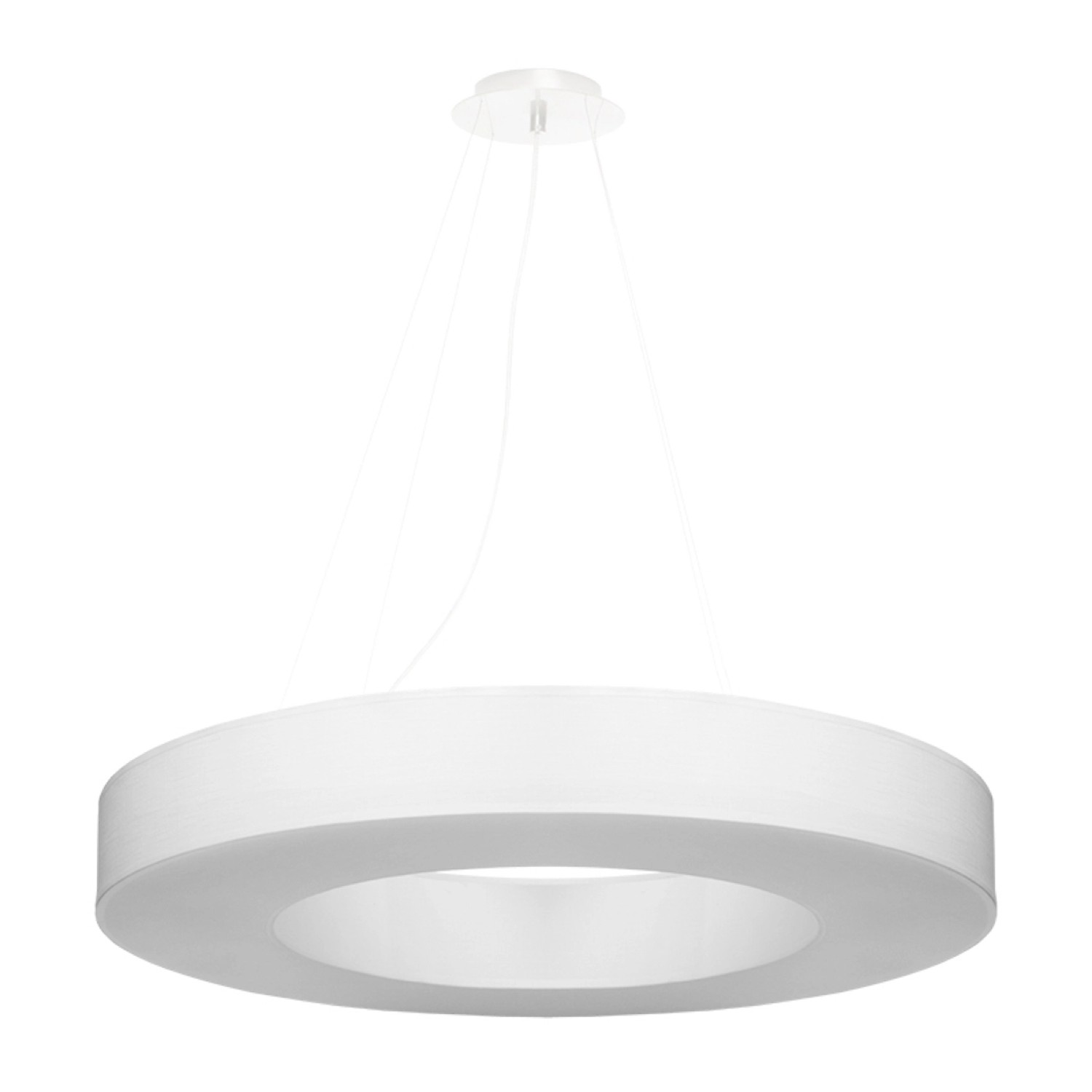 Sollux Lighting Kronleuchter Saturno Slim 70 Weiß günstig online kaufen