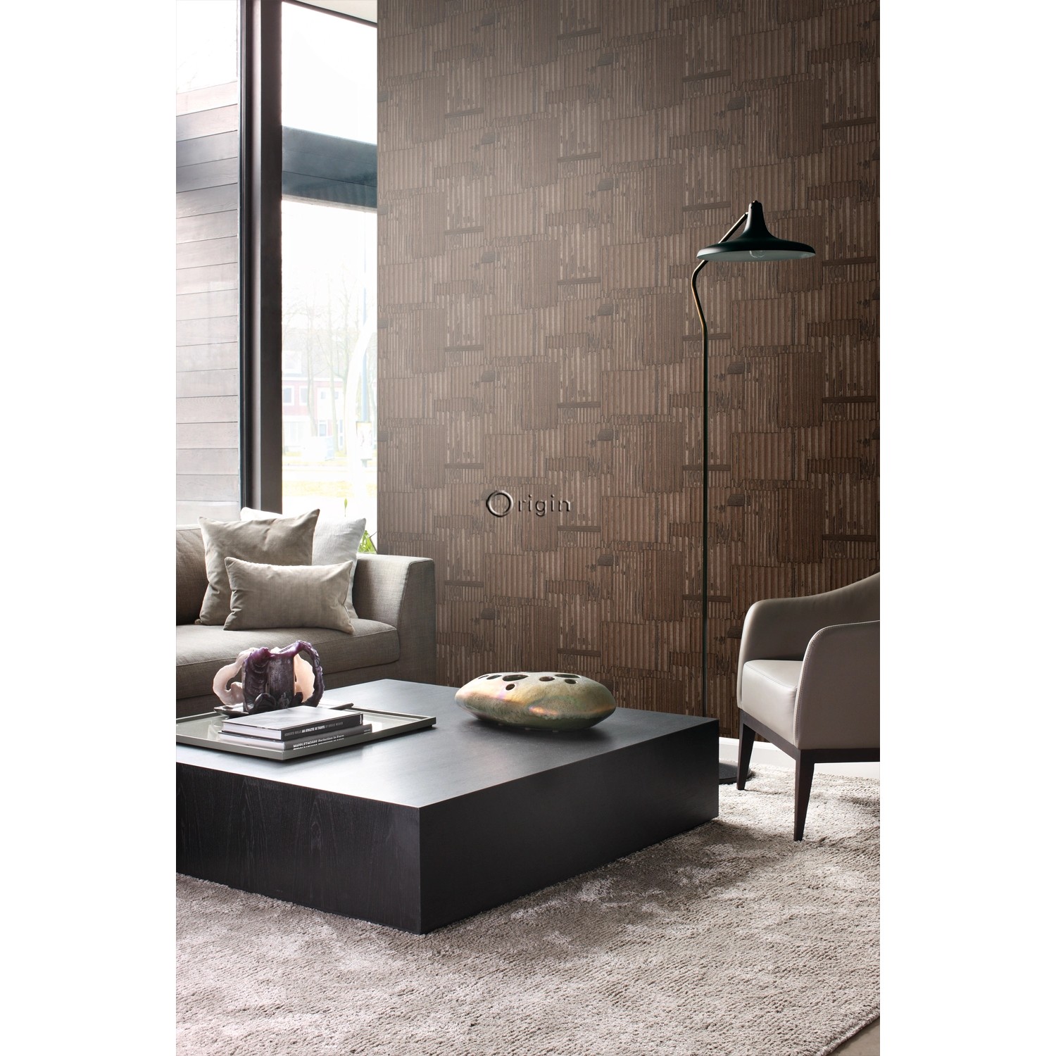 Origin Luxury Wallcoverings Tapete Industrielle Wellplatten Aus Metall 3D Rostbraun 53 Cm X 1005 Cm 347616_5