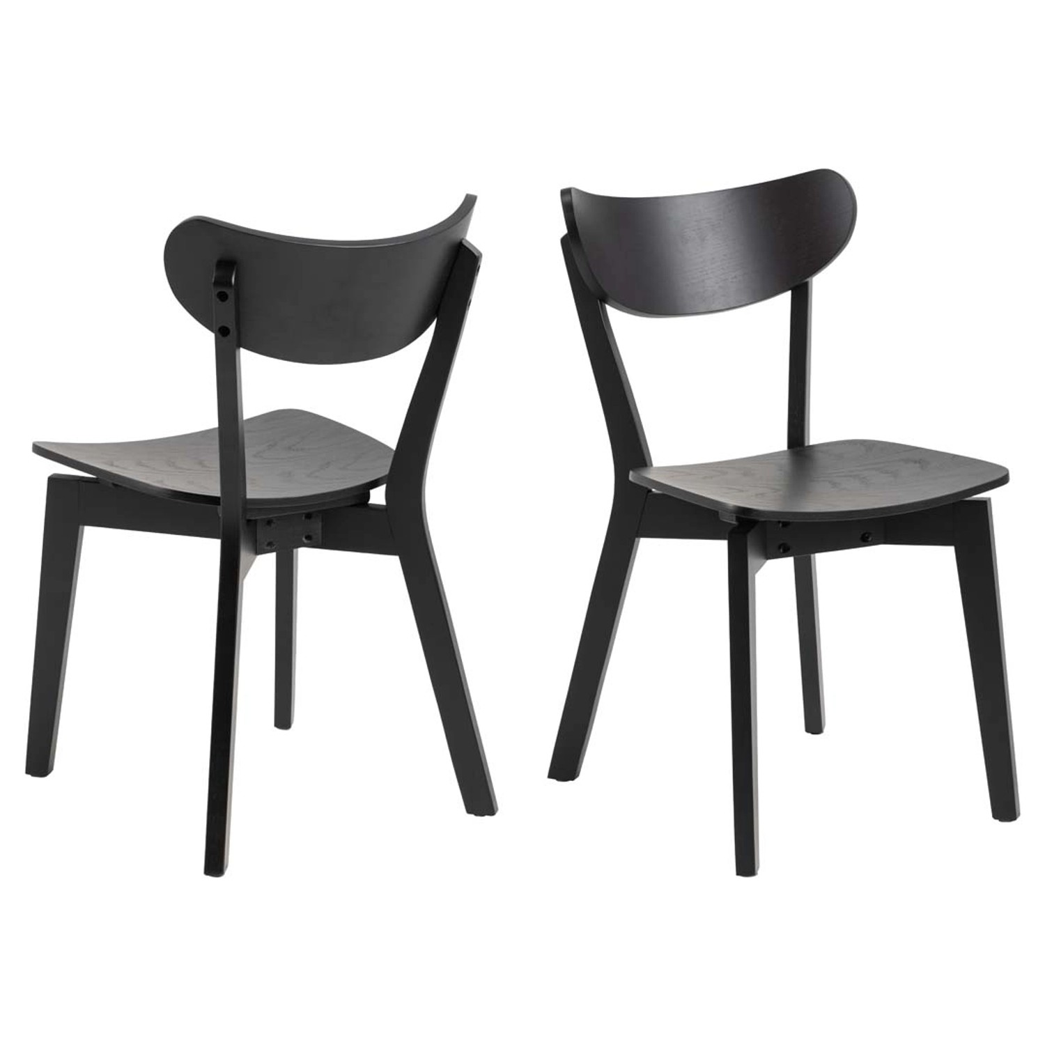 ebuy24 Roxby Esszimmerstuhl Schwarz günstig online kaufen