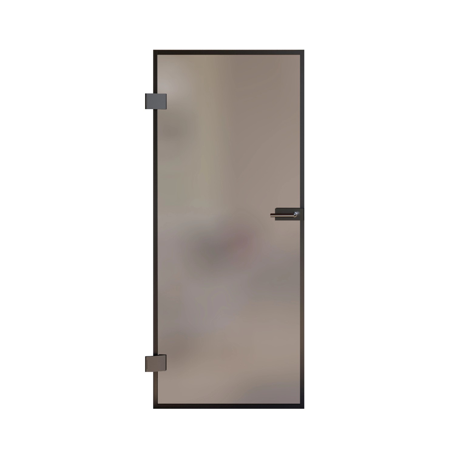 Skyscope Portal Drehtür-Set Slimwork Glas Satiniert 709 x 2.097 mm DIN L