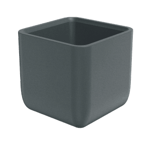 Prosperplast Blumentopf Molta Square 48 cm x 48 cm x 45 cm Graphit