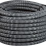 Flexibles Isolierrohr EN 16 in Dunkelgrau, 25 m Rolle.